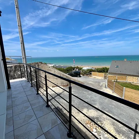 Appartement L'horizon, Vue Imprenable, Accole A Un Bunker Saint-Côme-de-Fresné